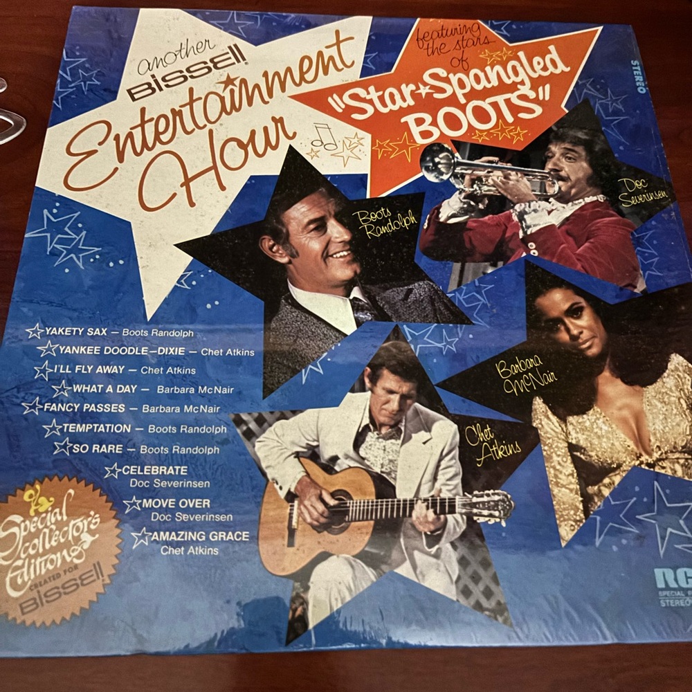 Star-Spangled Boots Vinyl Record sealed